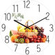 Dilan Internet celebrity fruit wall clock living room stylish and simple
