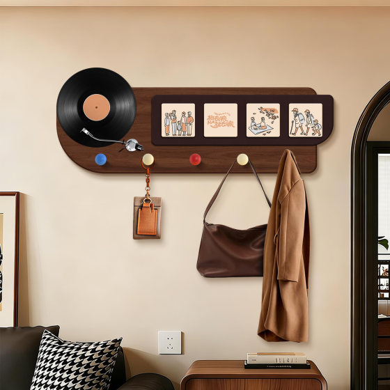Perforated board decorative painting new creative punch-free hanging painting