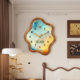 Medieval Style Art Quartz Clock Silent Wall Watch Perpetual Calendar