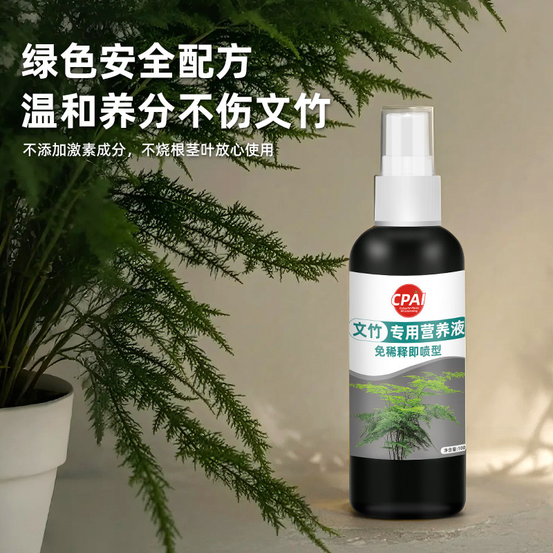 文竹专用营养液治黄叶植物盆栽叶子枯瘦干尖烂根落叶促生长免稀释,淘宝优惠券,粉丝福利购,淘宝优惠卷