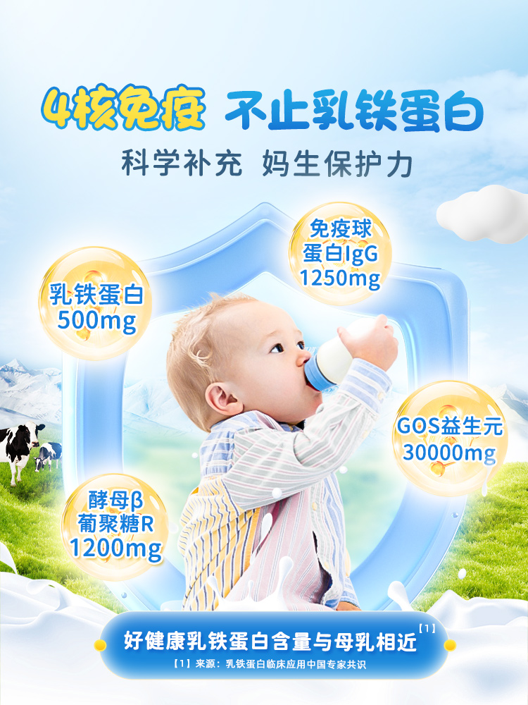 【K姐推荐】goodhealth好健康营养包小猴子儿童乳铁蛋白免疫球蛋 - 图3