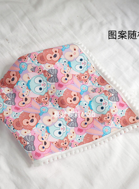 原创手作布丁狗小熊三角发箍