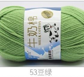 Milk Cotton Yarn Comfortable Wool Blended Thread Apparel Sew