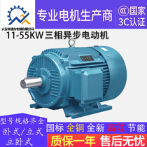 Full copper wire three-phase asynchronous motor 11 15 18 5 18 22 22 30 30 45 45 55KW national standard motor 380V