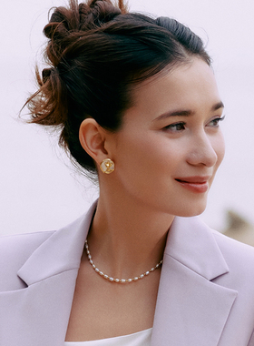 Missoma米粒珍珠串珠项链锁骨链