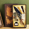 Alley quill gift box can be dipped in water and can be used with ink sacs