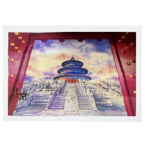 上海东方明珠外滩手绘拼图儿童益智玩具儿童节小礼物学生礼品奖励 - 图3