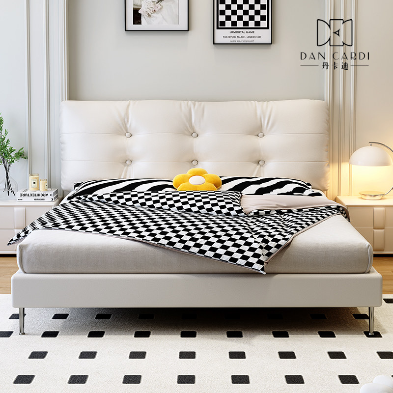 黑白简约床头靠垫软包大靠背靠枕母婴环保免洗皮榻榻米旧床改造,淘宝优惠券,粉丝福利购,淘宝优惠卷