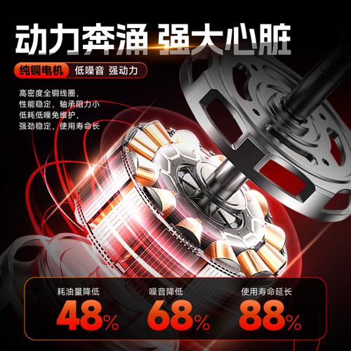 露天汽油发电机220V户外露营小型家用大功率纯铜单相三相发电机组 - 图1