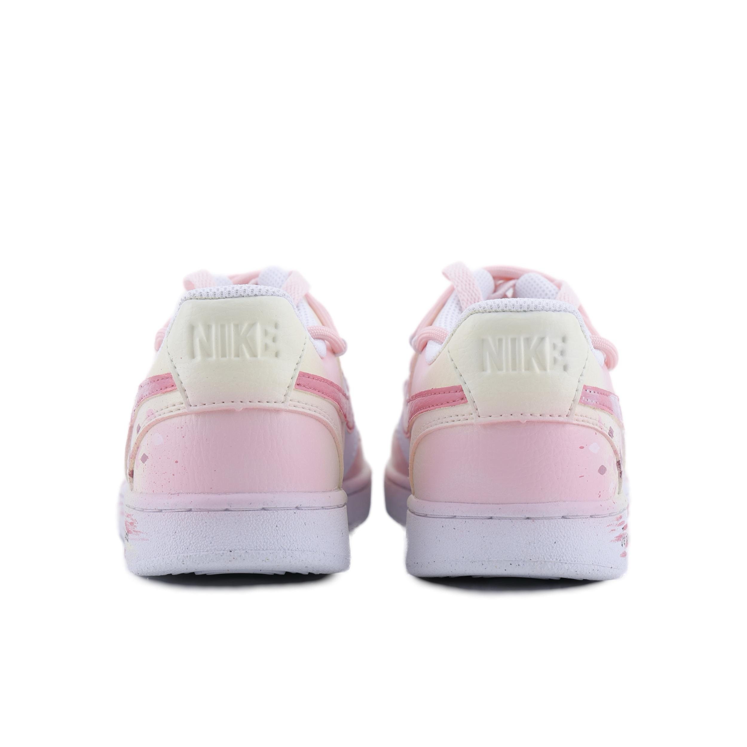 【定制球鞋】Nike Court Vision 1 桃花影落 DH2987-101,淘宝优惠券,粉丝福利购,淘宝优惠卷