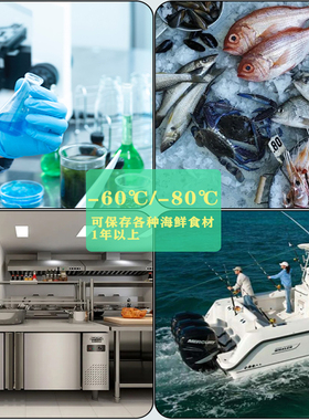 捷盛小型超低温冰箱零下86度-60-45冰柜实验室专用保存箱医疗冷柜