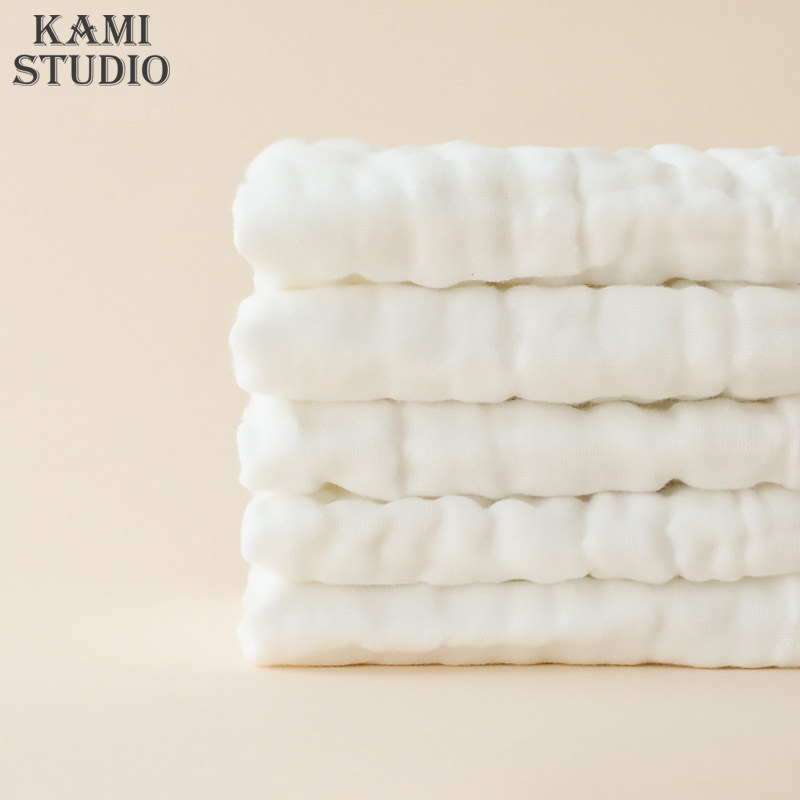 棉婴儿口水巾a类婴儿毛巾擦奶巾儿童口水巾六层纱小方巾洗澡洗脸,淘宝优惠券,粉丝福利购,淘宝优惠卷