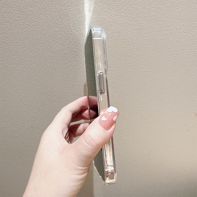 Happy史迪仔适用苹果16promax手机壳iPhone15透明14plus硬壳13保护套12mini创意11Pro卡通Xs软边防摔XR可爱