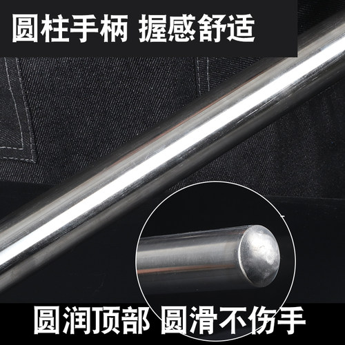 不锈钢耙子点浆耙点脑耙点豆腐工具酱缸酿酒搅拌耙加厚型轻型搅棍 - 图0