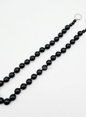 黑玛瑙OT项链时尚百搭简约