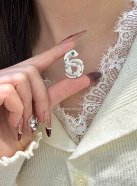 925纯银引流款新中式复古蛇生肖吊坠国风轻奢时尚设计感吊坠小众