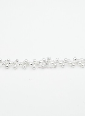 925纯银韩版设计感极简抽拉项链