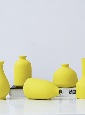 隆利陶瓷花瓶欧式家创意居陆宝花器插花干花客厅酒店装饰桌面摆件