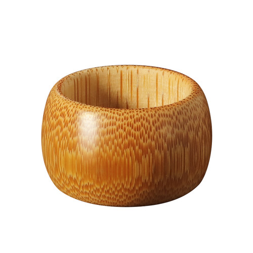 艺竹情天然老玉竹实心竹环扳指戒指手工男女款文玩竹子竹根雕饰品 - 图3