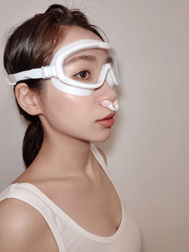 游泳鼻夹硅胶耳塞防呛水鼻塞专业潜水神器儿童套装宝宝洗澡用品 - 图1