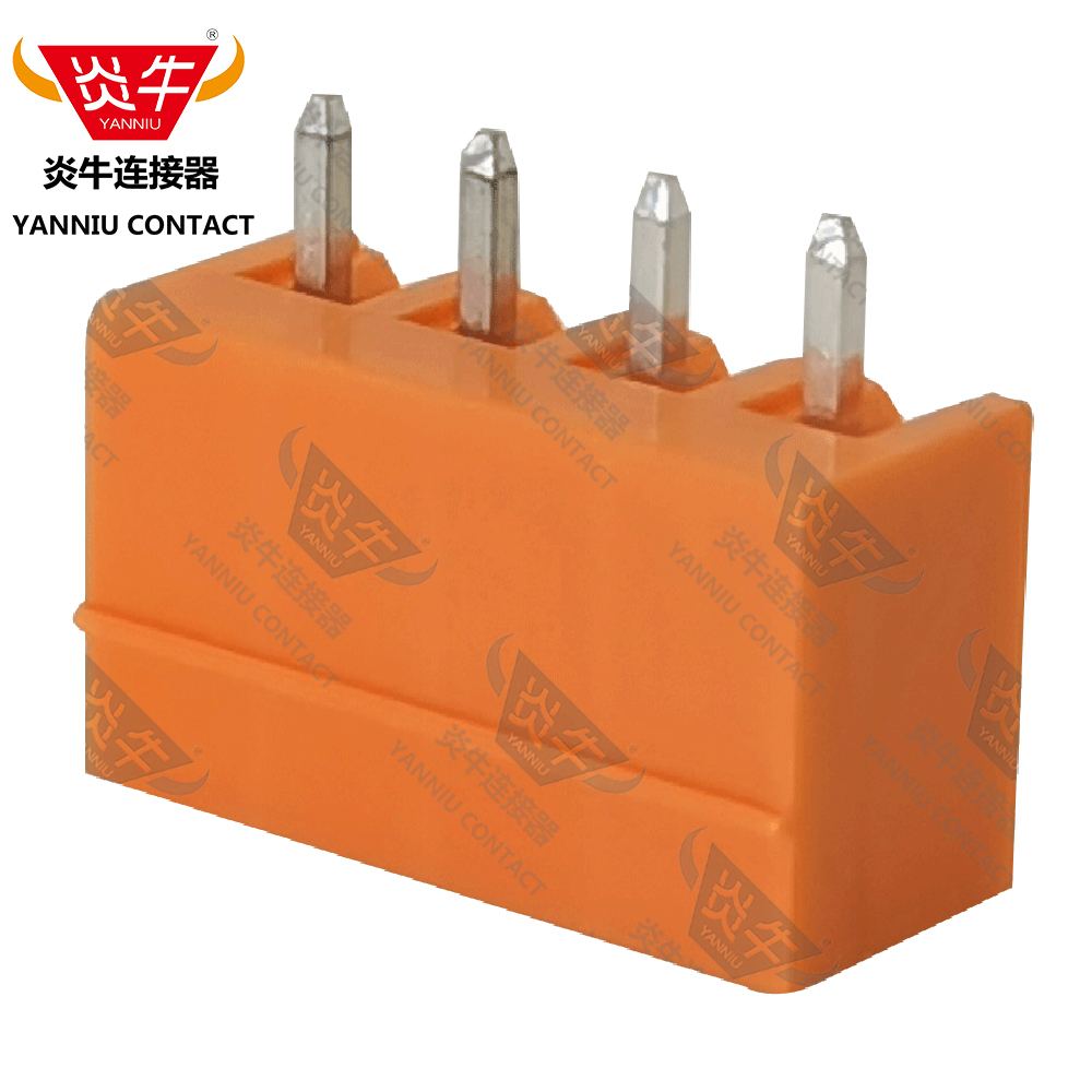 3.81mm炎牛凤凰针座PCB接线端子15EDGVC/ECH381V/KF2EDGV/MCV1.5 - 图1