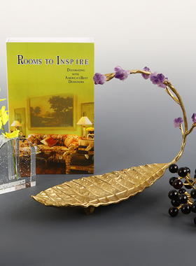 春节茶几黄铜家居摆件