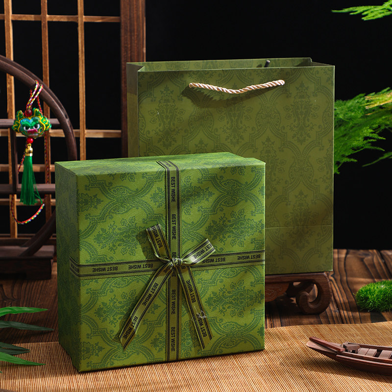 2024新款端午节小礼品公司团购定制送客户员工实用伴手礼物粽子盒