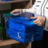 Прозрачный пластиковый ящик для хранения, игрушка, настольная коробка для хранения, увеличенная толщина