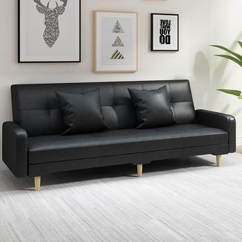 ທຸລະກິດຂາ sofa folding sofa bed ຫ້ອງຂະຫນາດນ້ອຍຫ້ອງການ reception ສາມຄົນ double sofa ອາຫານທ່ຽງພັກຜ່ອນດຽວຫນັງສິລະປະ