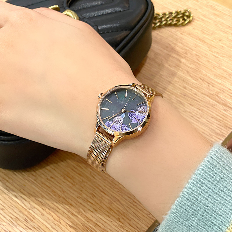 巴拉赫复古风森女系优雅气质女表 巴拉赫国产腕表