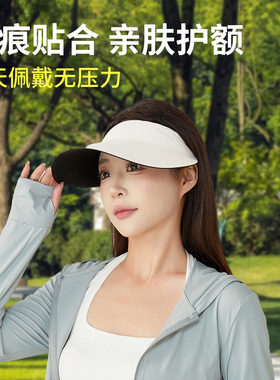 一体无痕出游优雅平檐遮阳帽