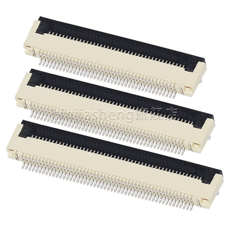 FFC/FPC翻盖下接0.5mm排线插座5 6 8 10 16 20 24 30-50pin连接器,淘宝优惠券,粉丝福利购,淘宝优惠卷