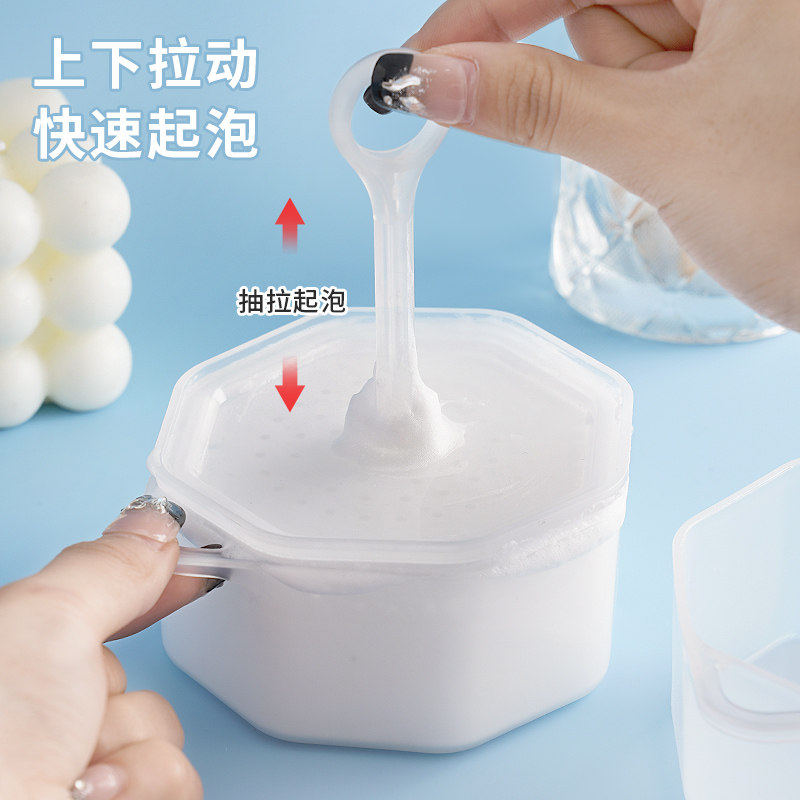 洗面奶打泡器洗发水沐浴露乳液起泡瓶子简约手动按压式发泡沫神器,淘宝优惠券,粉丝福利购,淘宝优惠卷