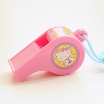 Hello Kitty Whistling Child Kt Cat Whistle Kid Kiti Prize Girl Plastic Safety Katy Cat Toy