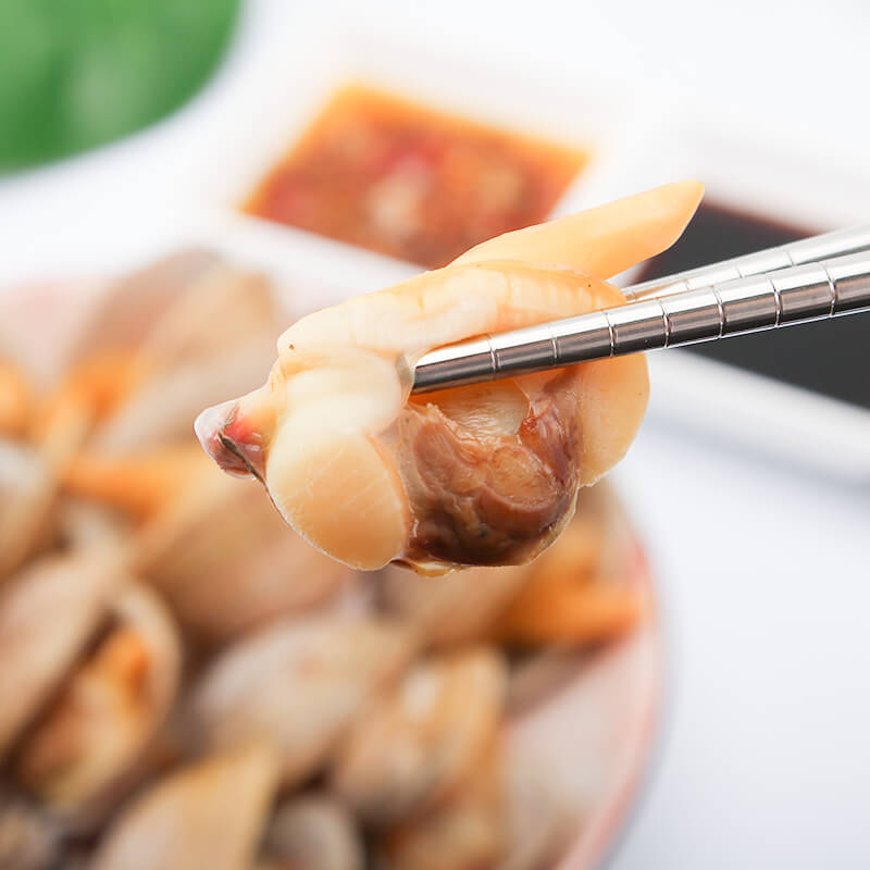 Fresh Dandong shellfish, sea-caught yellow clams, flash delivery to Beijing