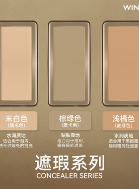 WINDCCI海马体6色遮瑕腮红盘