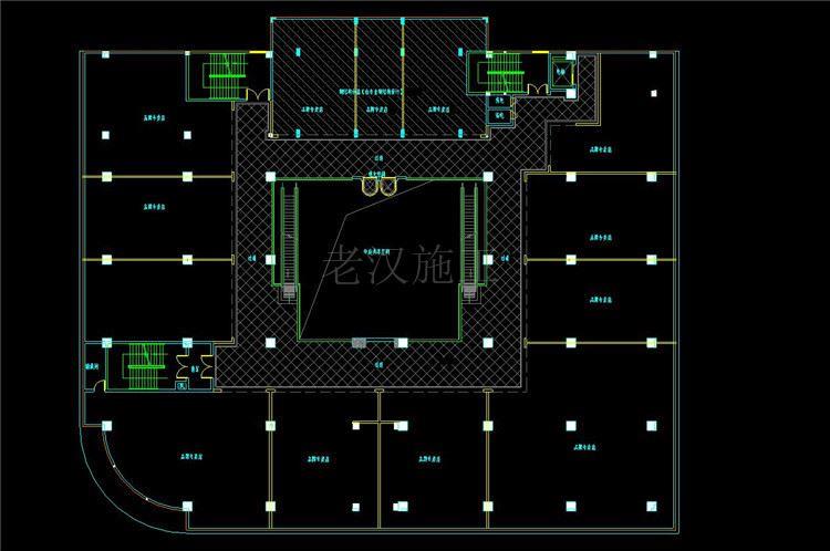 家居建材市场CAD施工图纸设计图平面图商贸城方案图广场规划图 - 图2