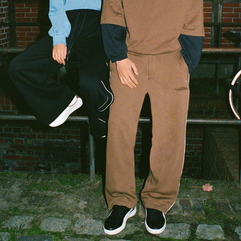 PHANTACiX PUMA联名款 T7系列【嘻哈篮球】时尚潮流休闲裤男女款 - 图1