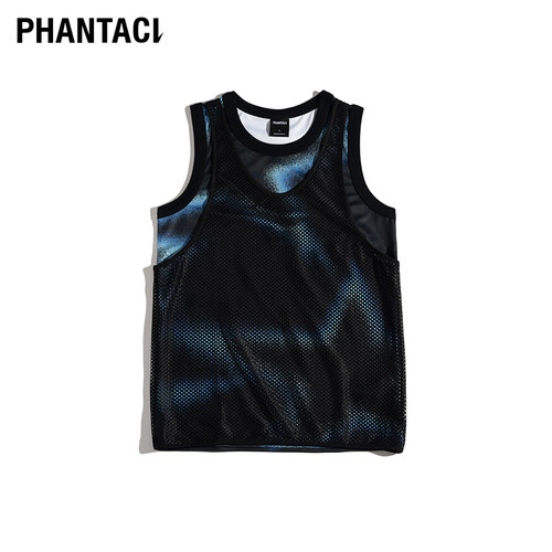 PHANTACi范特西23春夏新款STARS FADE TANK TOP背心无袖潮牌上衣 - 图0