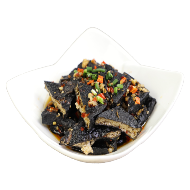 聚美合长沙臭豆腐油炸成品麻辣烫 聚美合豆香鼓味臭豆腐