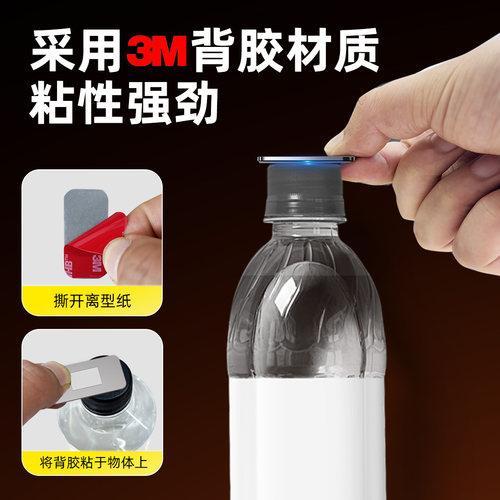 衣柜门磁吸贴片门扣免打孔隐形推拉门抽屉吸合器强磁门关不紧神器 - 图2