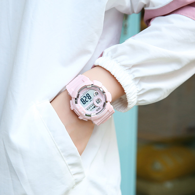 女小学生2021年新款防水10岁电池 ertr国产腕表