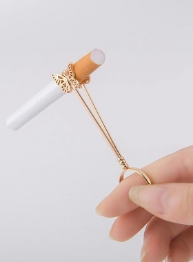 防手指熏黄抽烟女士指