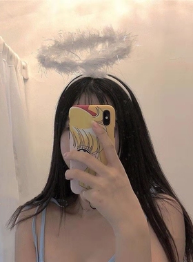 发箍翅膀羽毛仙女翅膀*