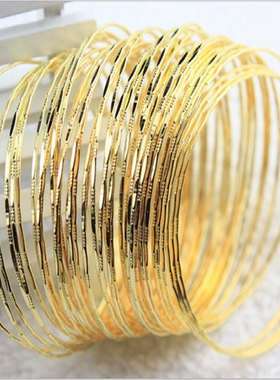 复古手镯女风波西米亚小众金色