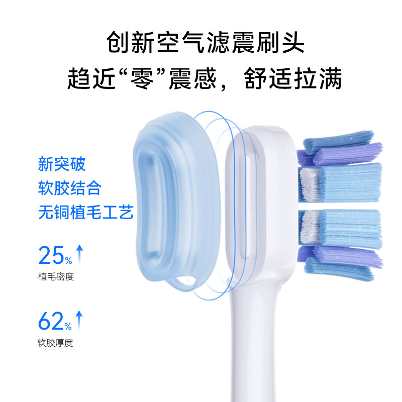 【520礼物】华为智选力博得电动牙刷3优漾智能声波自动成人情侣款