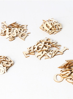 木质26个字母大小写和0-9