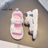 Summer fingerless casual girls' Velcro sandals