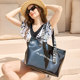 Large-capacity handbag swimming fitness bag sports bag waterproof beach handbag women's shopping bag shoulder travel bag