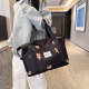 Travel bag, women's large-capacity hand luggage bag, travel bag, clothing storage large bag, men's boarding bag, short-distance maternity bag